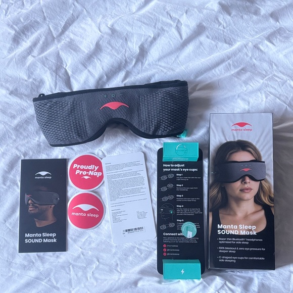 Manta Sleep Other - Like new Manta Sound Sleep Mask Headphones (New Gen)
